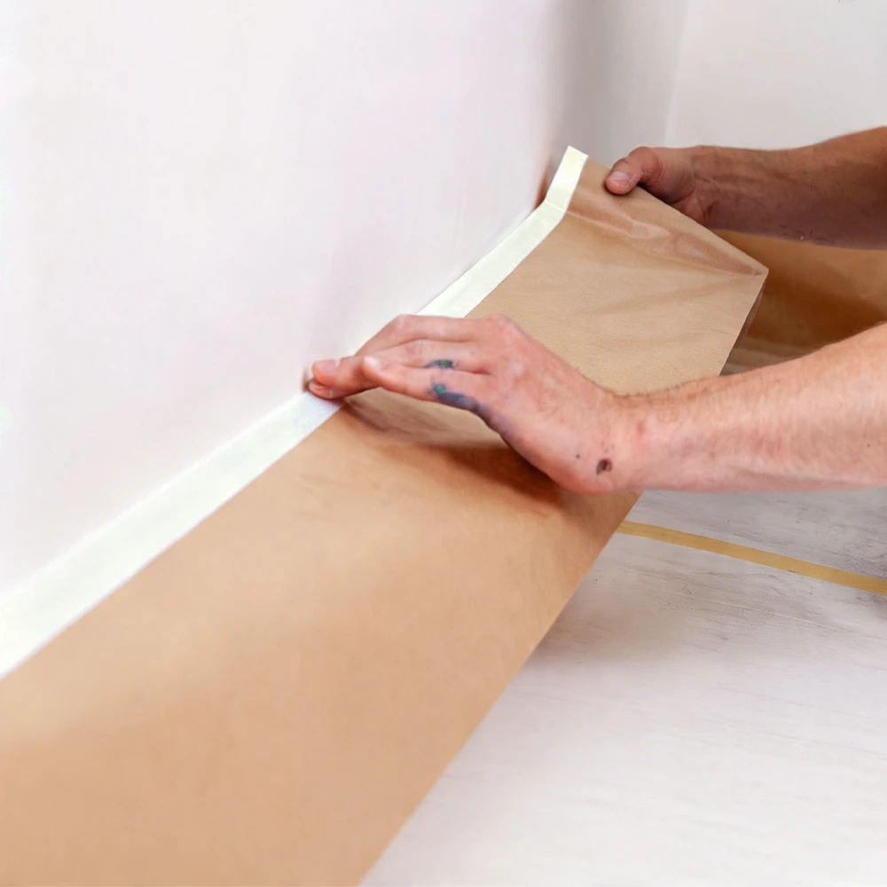 1 .Masking paper for baseboards.webp